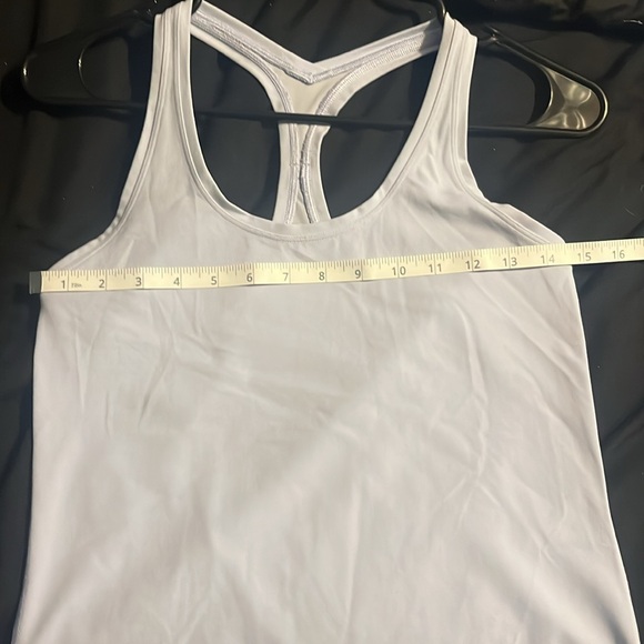 Lululemon Cool Racerback II *Nulu Blue Linen? Size 8? - Picture 6 of 6